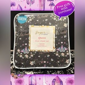 Magic Moth/Butterfly Queen Size Sheet Set